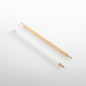 Μολύβι Ξύλινο Με Σβήστρα Λευκό Χρώμα – Deluxe Amenities