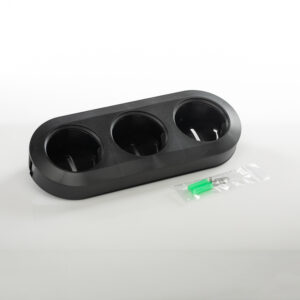 Βάση Τριπλή Μαύρο Χρώμα Για Μπουκάλι 400ml – Deluxe Amenities